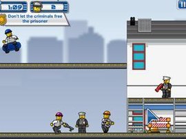 乐高警察抓小偷