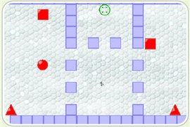 引导点躲避方块