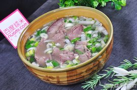 青菜牛肉汤