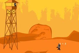 坦克人射击僵尸