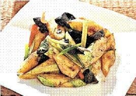 榄角生抽炒翠玉瓜