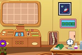 奇怪实验室逃脱小游戏