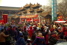 龙门生态园(天开寺)春节大庙会