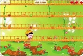 小黑花花蛋糕城的水果