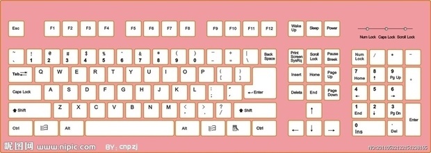 电脑键盘上 向左斜的斜杠怎么打出来?_360问