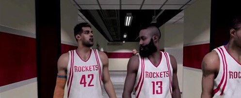 NBA2K15自建专属球员加入球队名单方法教程