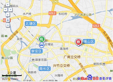 从昆山到无锡市锡山区春江花园怎么乘高铁_3