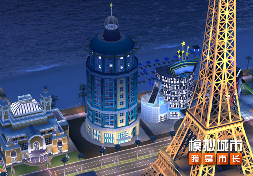 《模拟城市：我是市长》钜献不夜城建筑