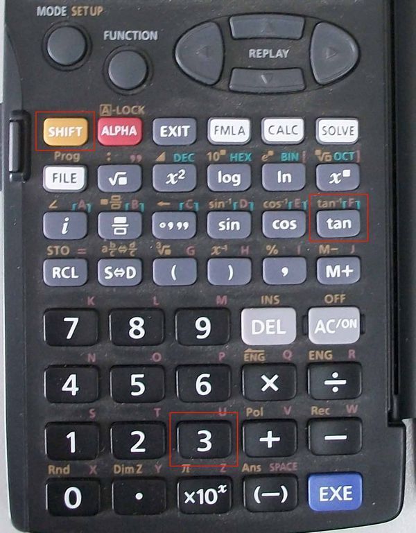 卡西欧5800计算器怎么输入arctan函数_360问