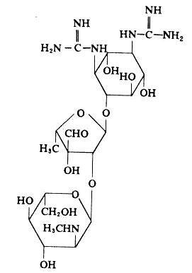 硫酸链霉素结构式图片